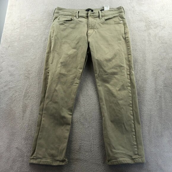 Banana Republic Women's Girlfriend Jeans 29 Premium Denim Stretch Straight Leg - Picture 15 of 16